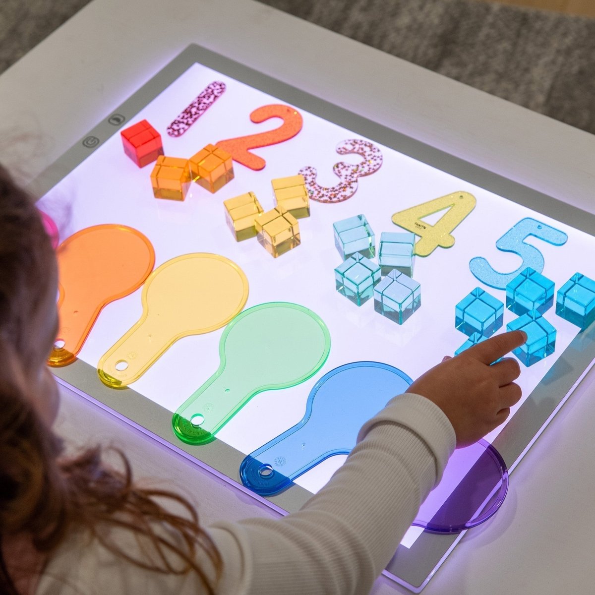 A3 Colour Changing Light Panel – for children, available at Learning Bugs UK