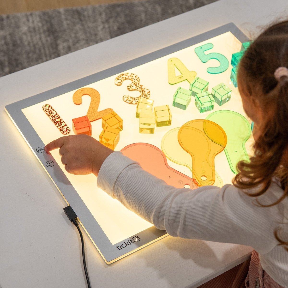 A3 Colour Changing Light Panel – for children, available at Learning Bugs UK