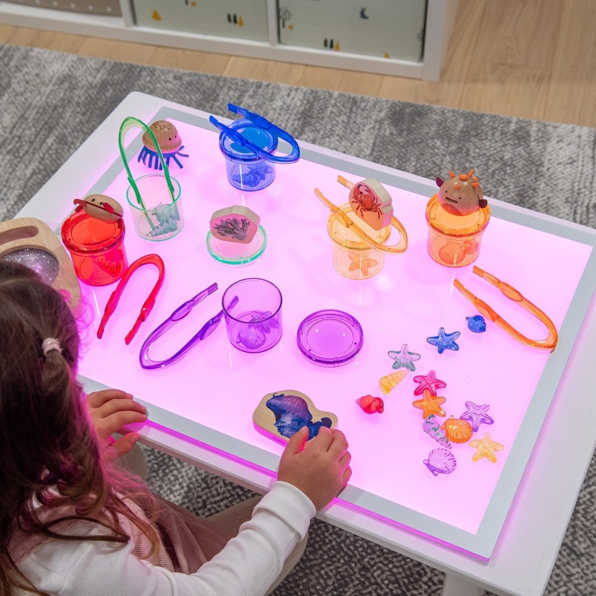 A2 Colour Changing Light Panel – for children, available at Learning Bugs UK