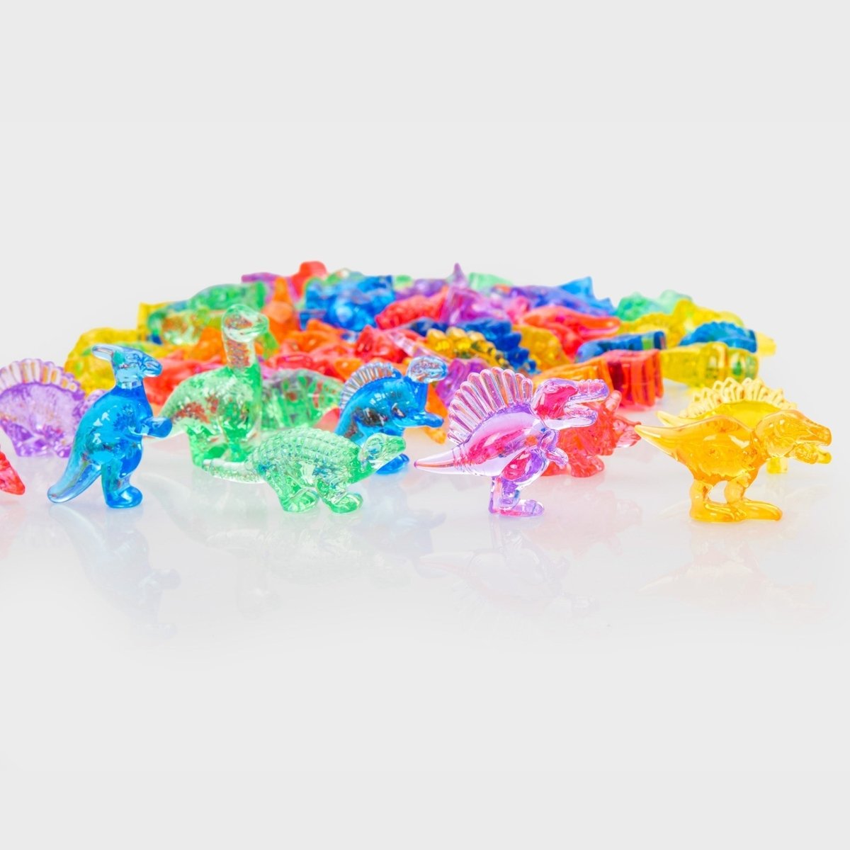 Translucent Colour Dinosaurs – Baby Toys & Activity Equipment for children, available at Learning Bugs UK