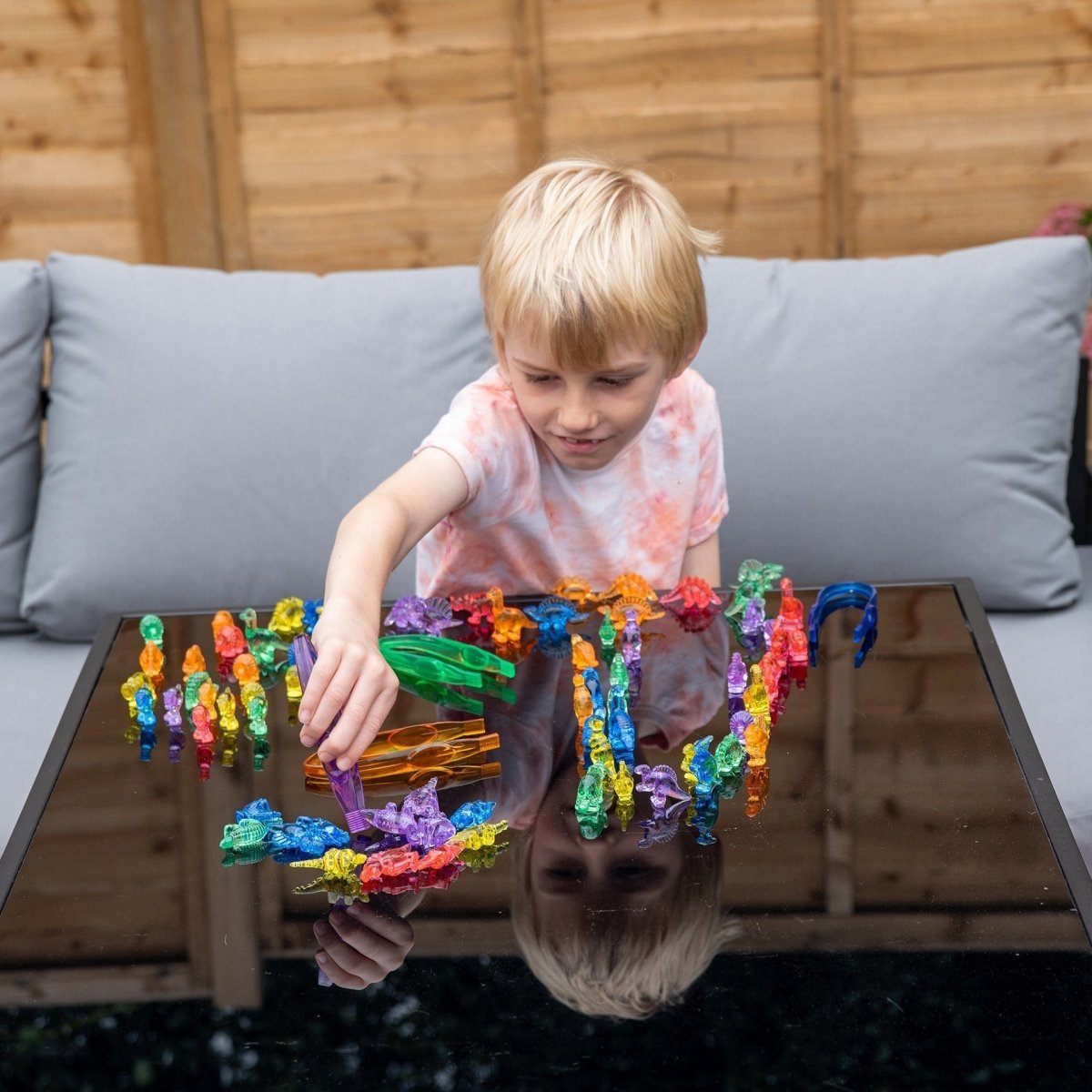 Translucent Colour Dinosaurs – Baby Toys & Activity Equipment for children, available at Learning Bugs UK