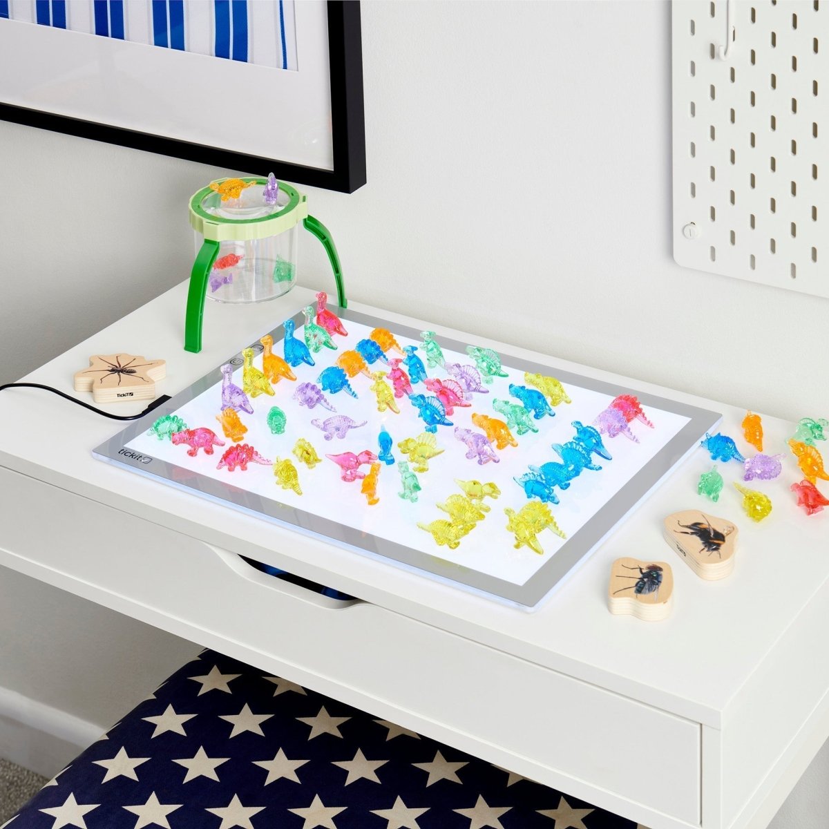 Translucent Colour Dinosaurs – Baby Toys & Activity Equipment for children, available at Learning Bugs UK