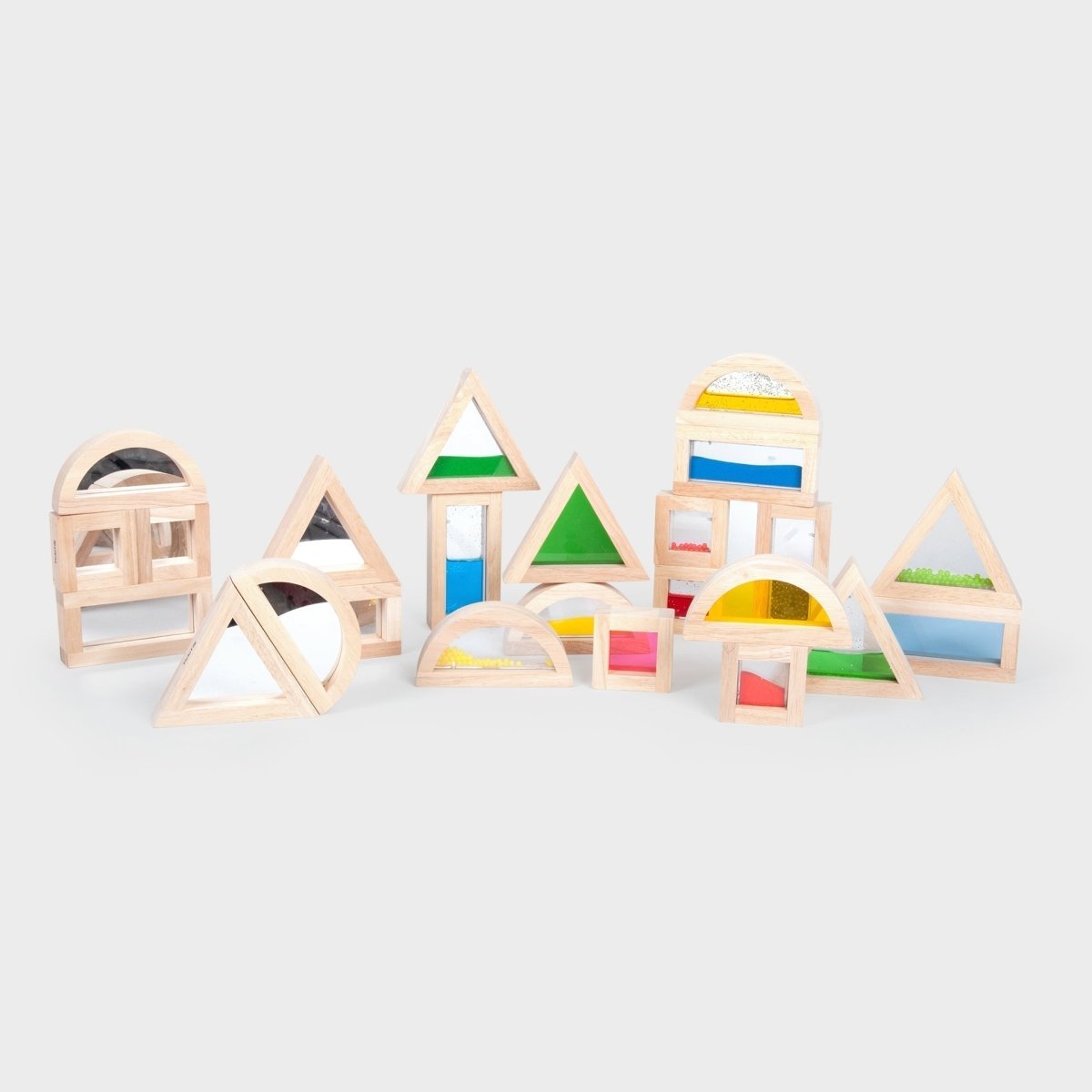 Large Mirror Blocks – Block Set - Mirror for children, available at Learning Bugs UK