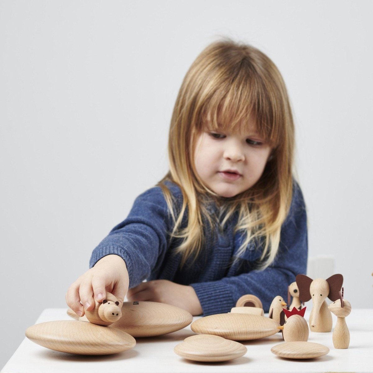 Wooden Animal Friends – Baby Toys & Activity Equipment for children, available at Learning Bugs UK