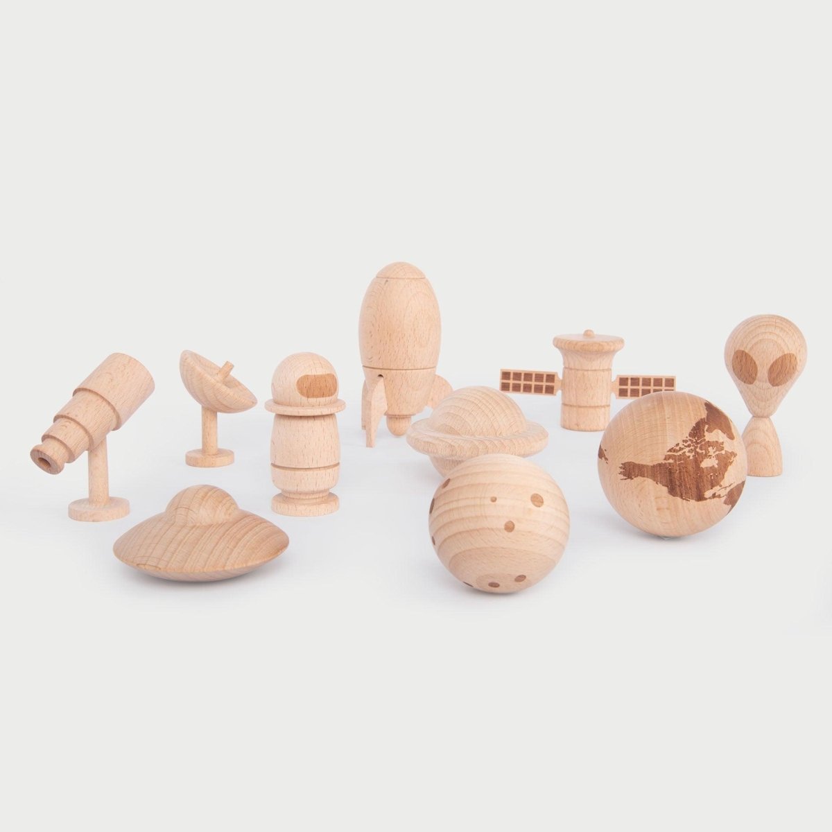 Wooden Space Adventure – Baby Toys & Activity Equipment for children, available at Learning Bugs UK