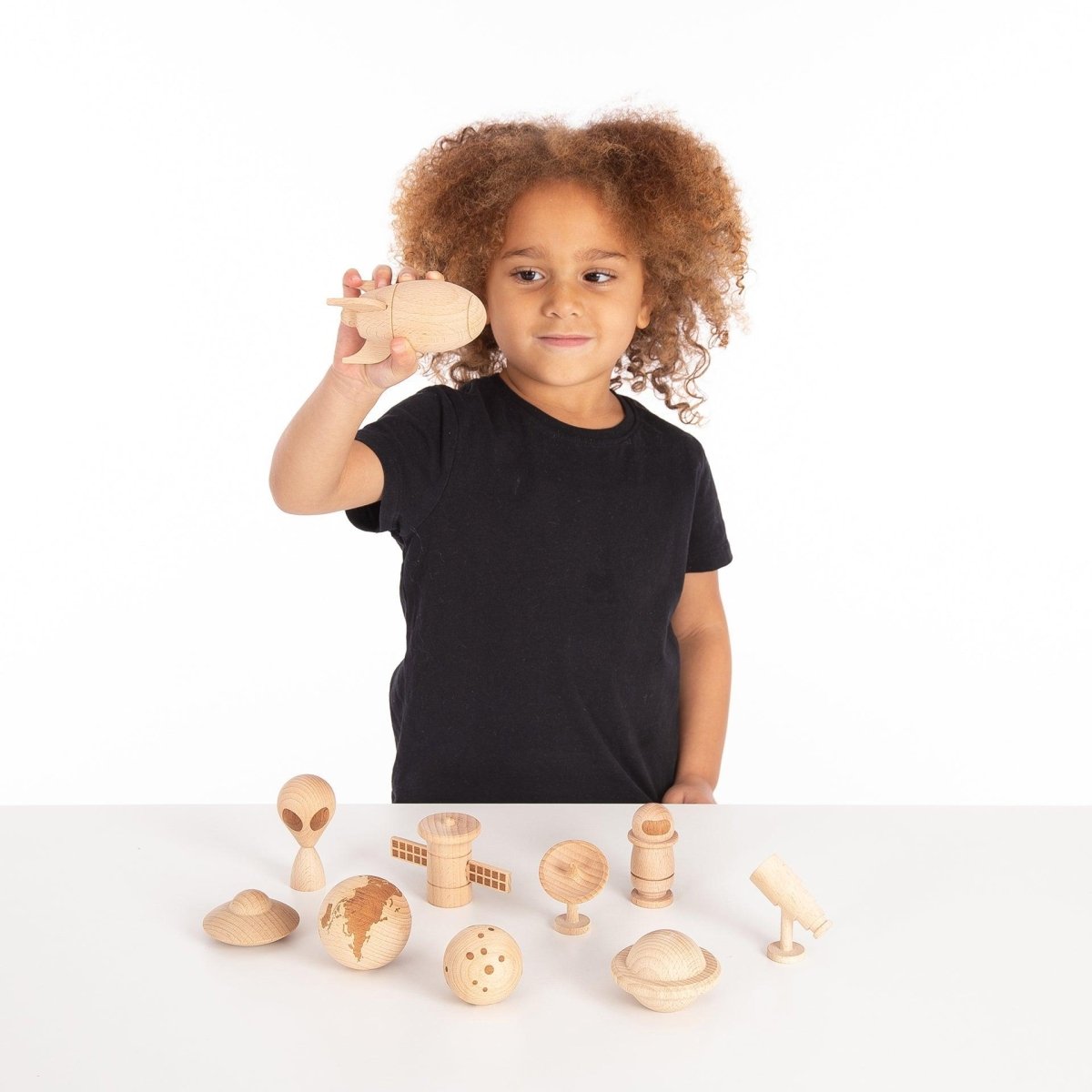 Wooden Space Adventure – Baby Toys & Activity Equipment for children, available at Learning Bugs UK