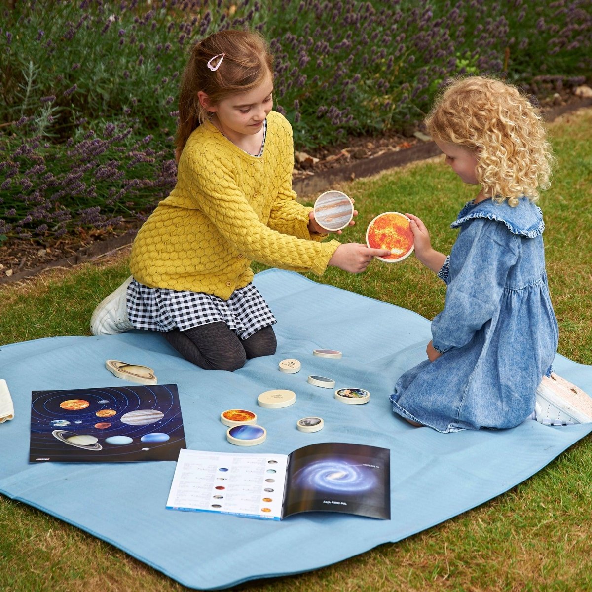 Wooden Solar System Discs – Baby Toys & Activity Equipment for children, available at Learning Bugs UK