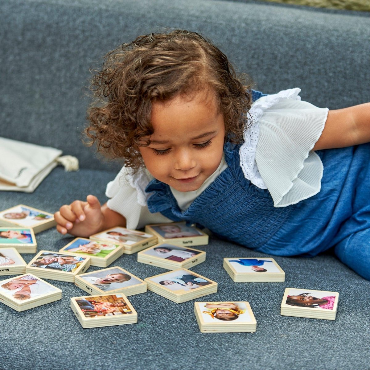 My Emotions Wooden Tiles – Baby Toys & Activity Equipment for children, available at Learning Bugs UK