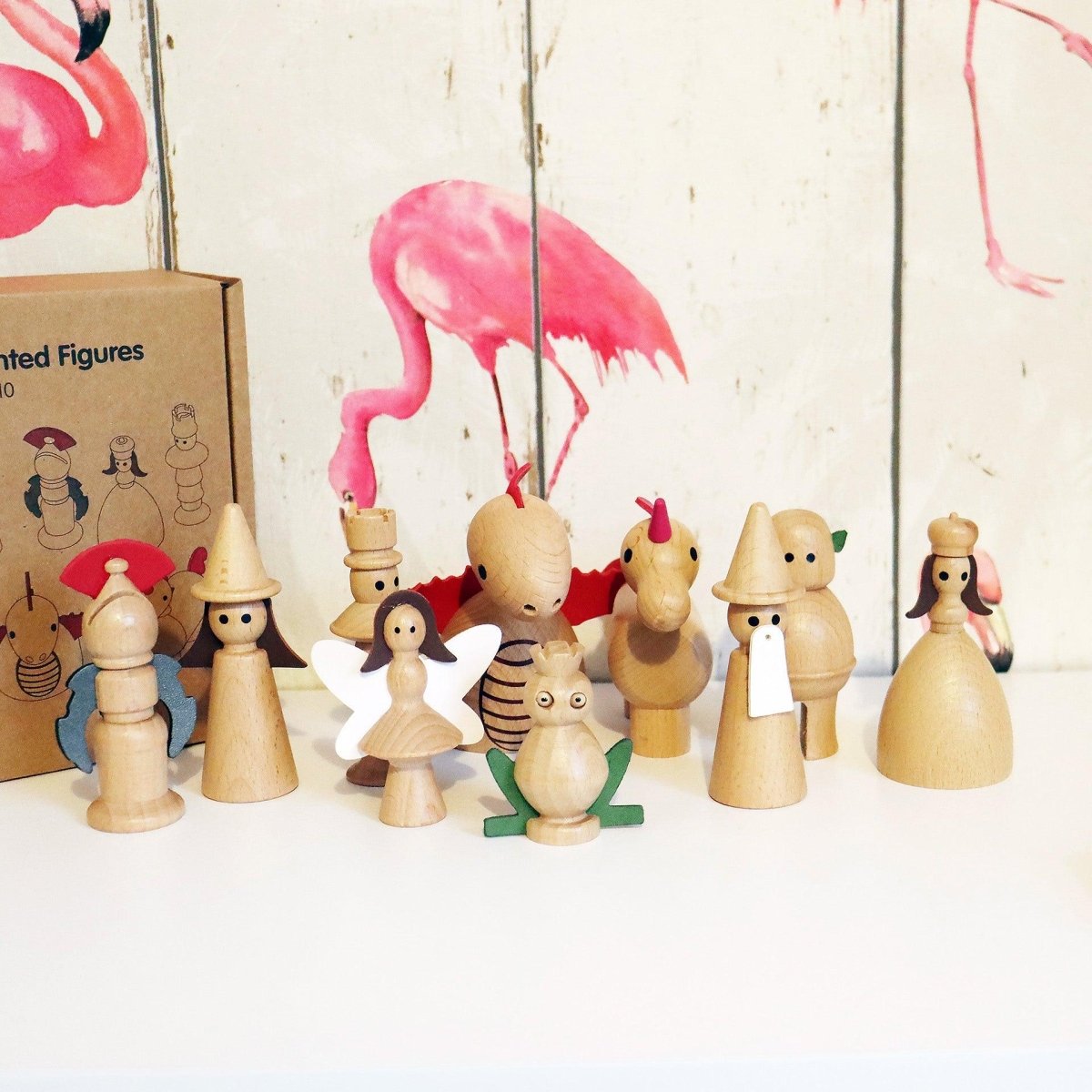 Wooden Enchanted Figures – Baby Toys & Activity Equipment for children, available at Learning Bugs UK