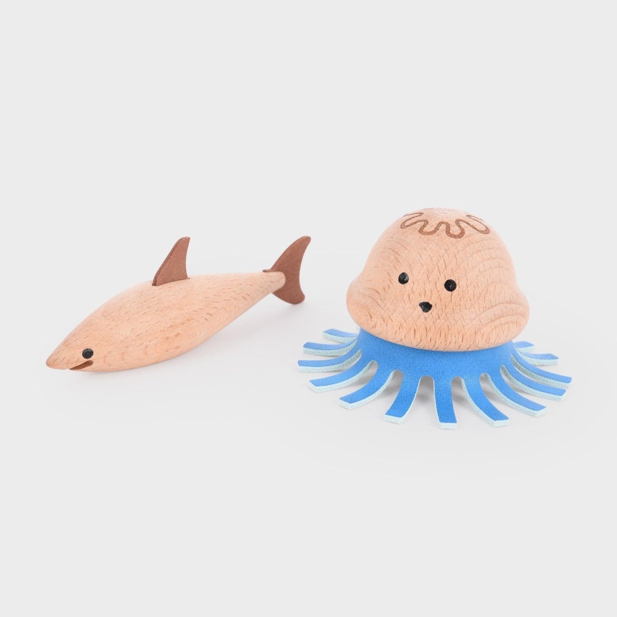 Wooden Sea Creatures – Baby Toys & Activity Equipment for children, available at Learning Bugs UK