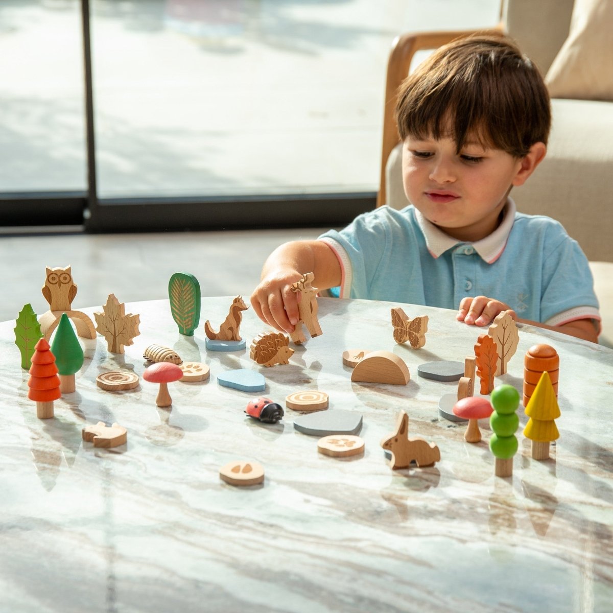 Woodland Trail Set – Baby Toys & Activity Equipment for children, available at Learning Bugs UK