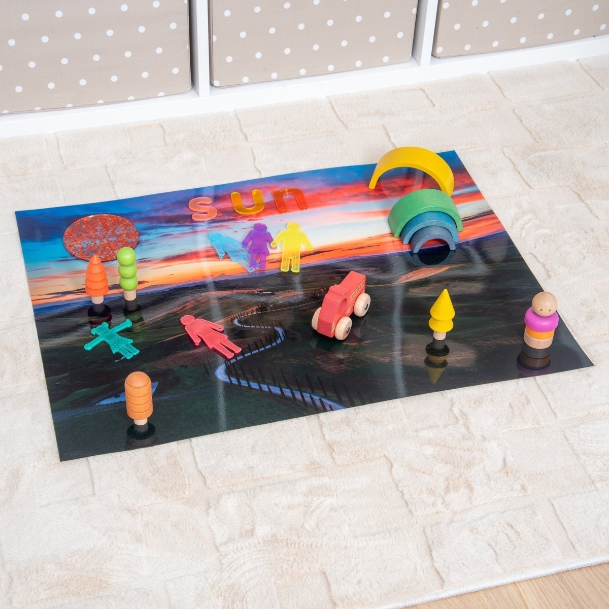 Winding Road A2 Play Mat – Baby Toys & Activity Equipment for children, available at Learning Bugs UK