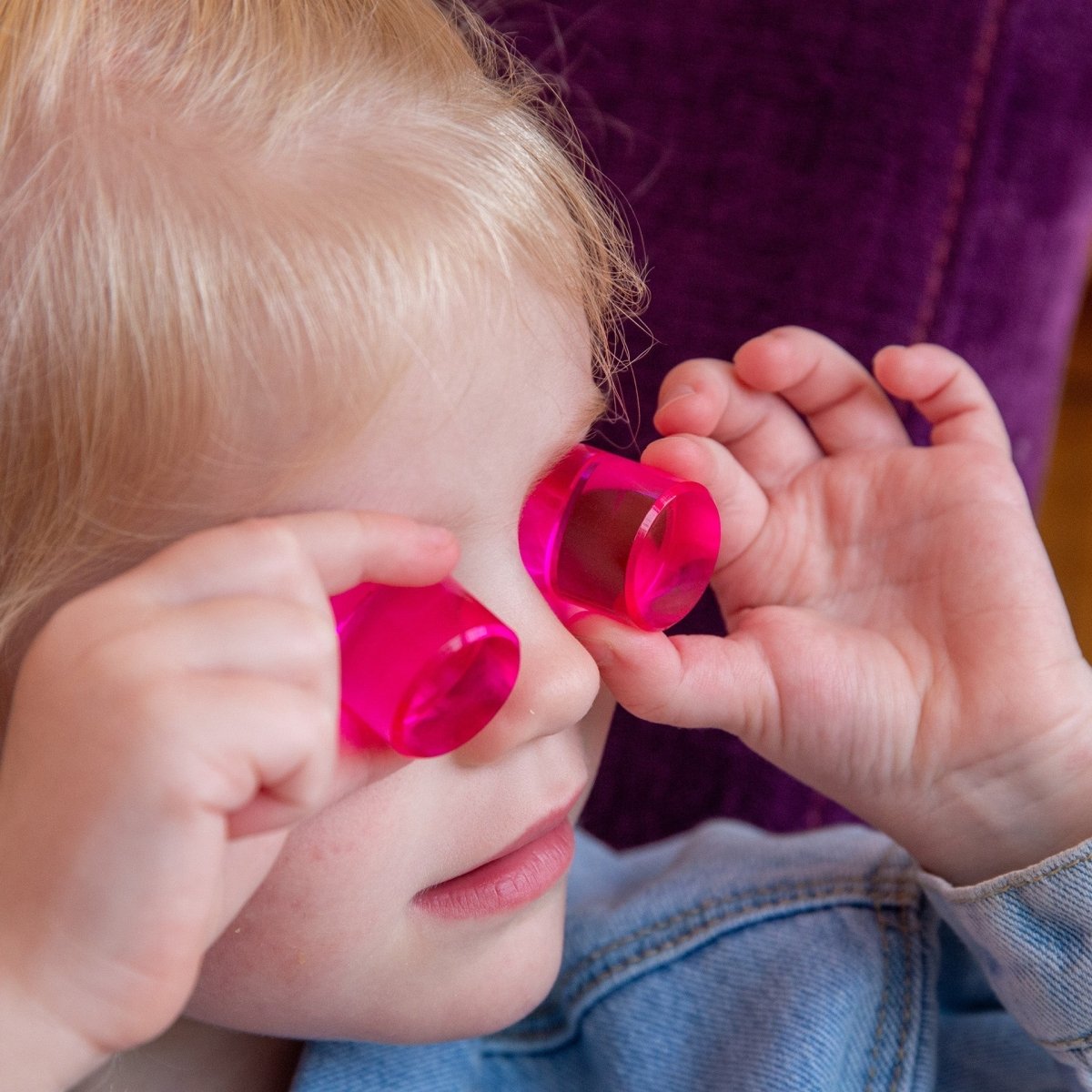Gem Circle Mirror Tray – Baby Toys & Activity Equipment for children, available at Learning Bugs UK