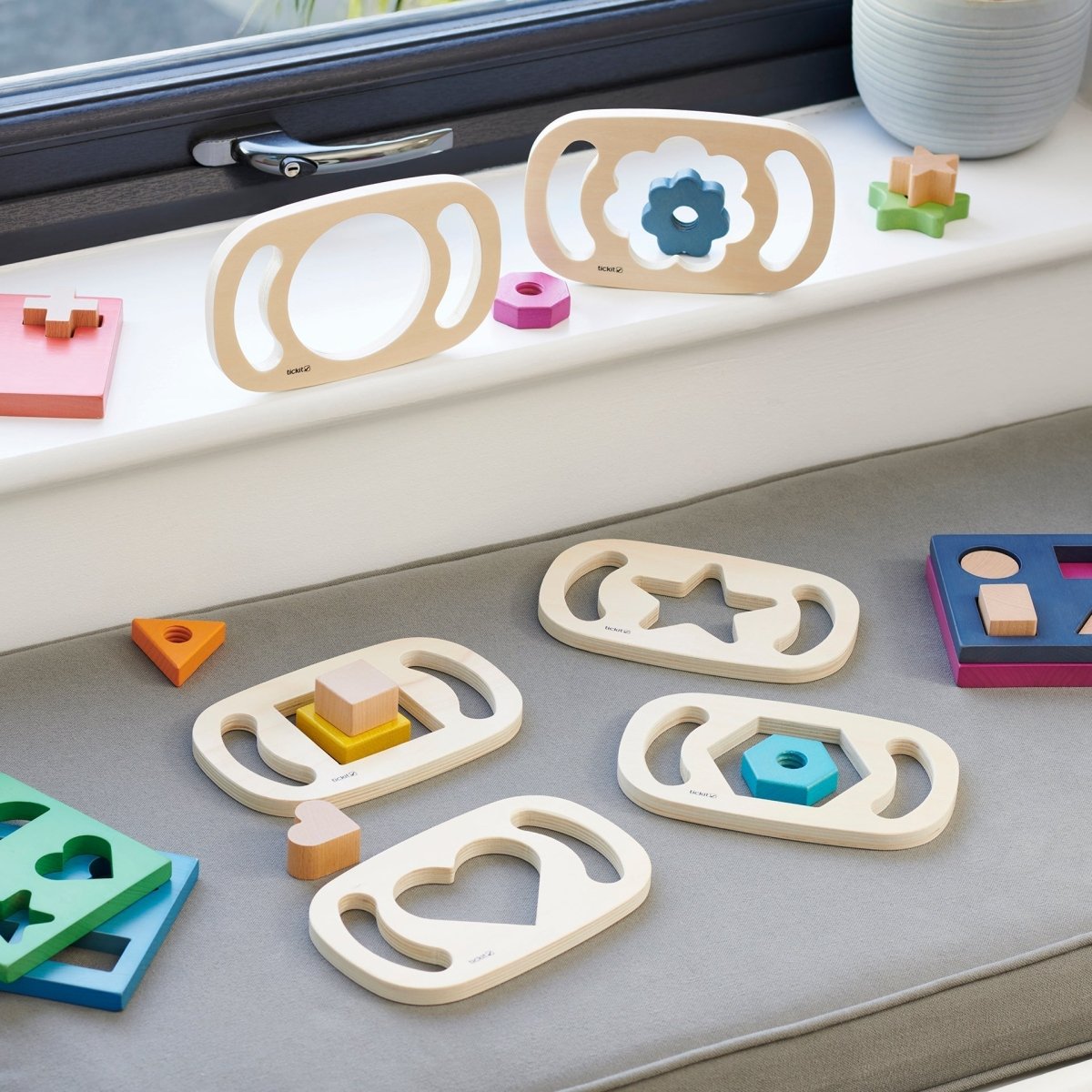 Easy Hold Shape Viewer Panels – Baby Toys & Activity Equipment for children, available at Learning Bugs UK