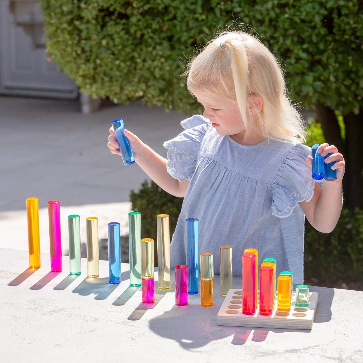 Gem Column Tray – for children, available at Learning Bugs UK