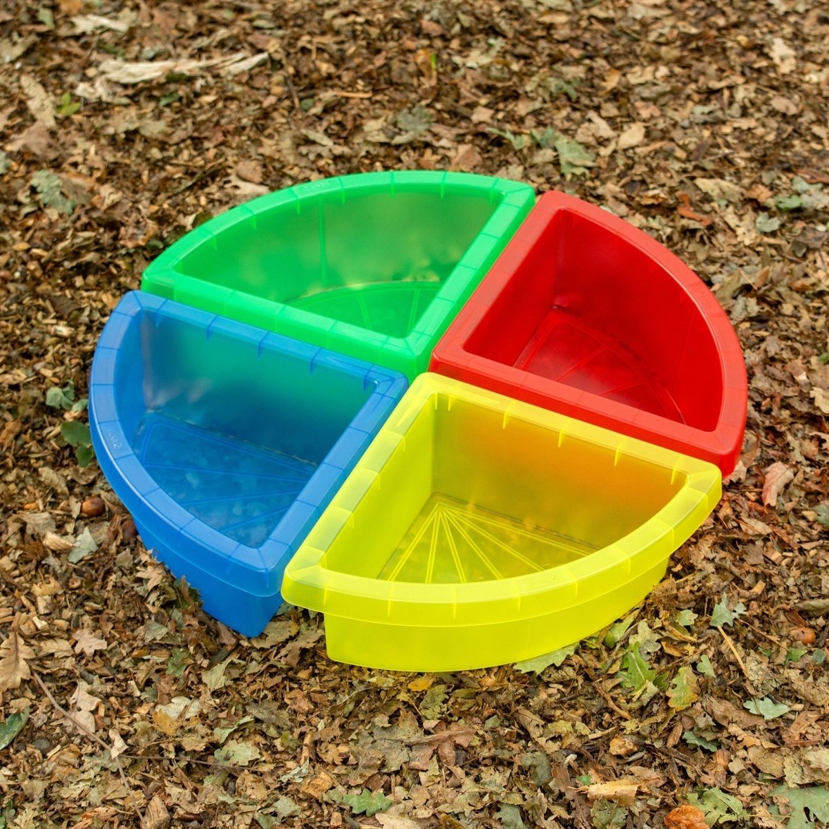 Discovery Colour Quadrant Trays – for children, available at Learning Bugs UK