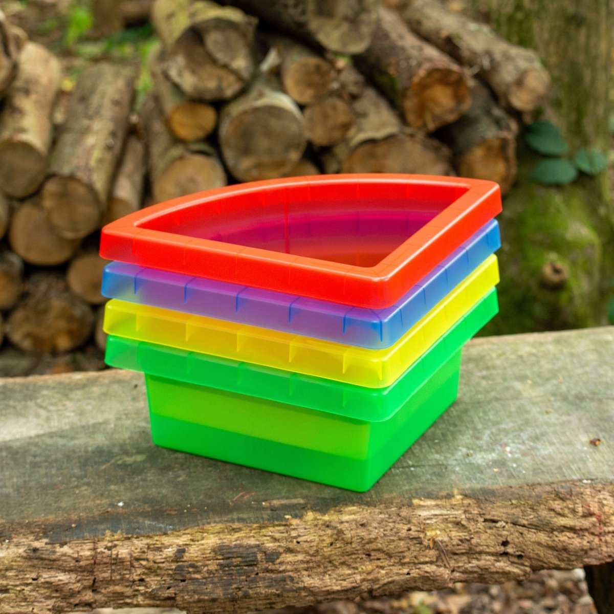 Discovery Colour Quadrant Trays – for children, available at Learning Bugs UK