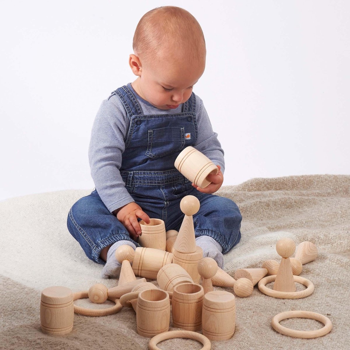 Heuristic Play Starter Set – Baby Toys & Activity Equipment for children, available at Learning Bugs UK