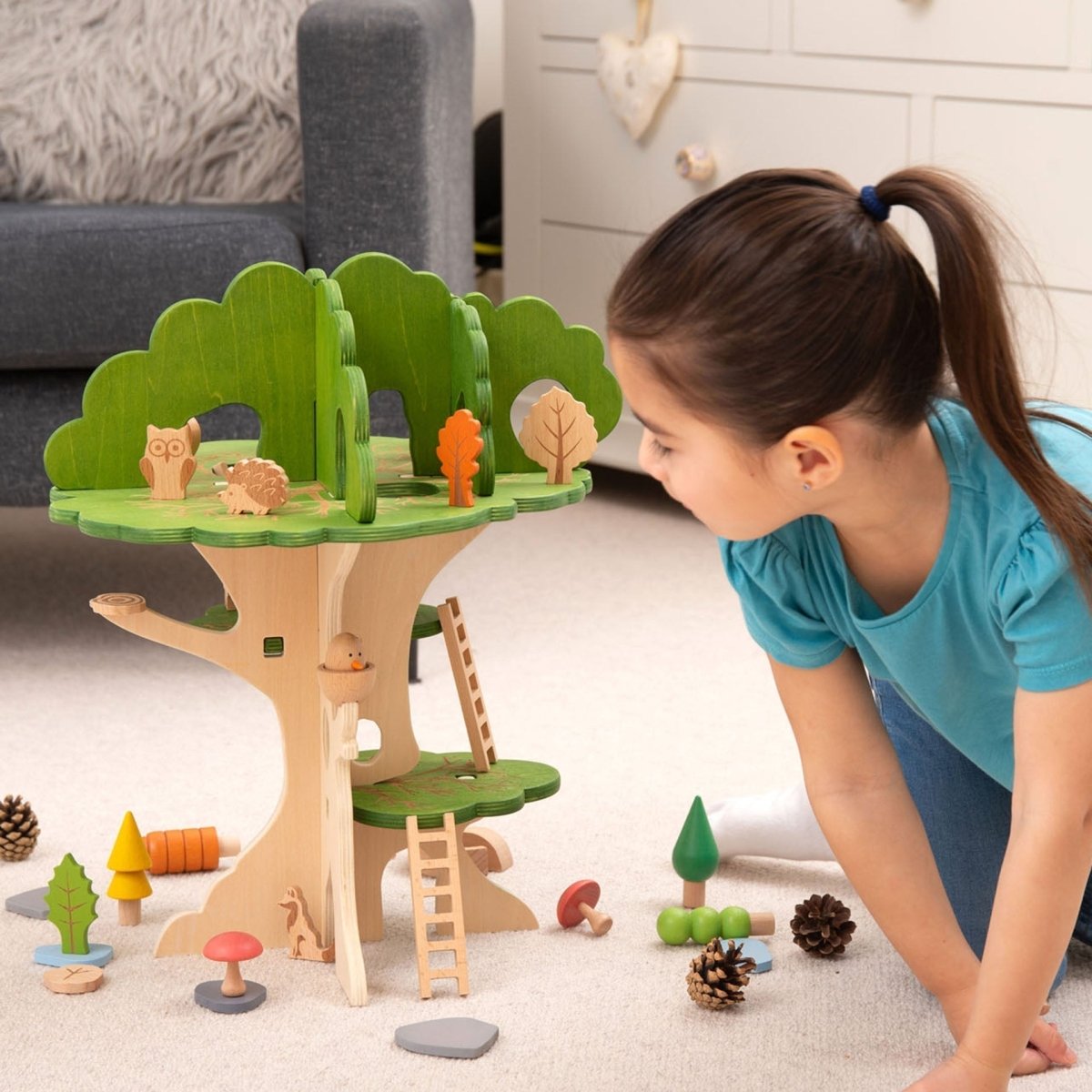 Woodland Trail Treehouse – Baby Toys & Activity Equipment for children, available at Learning Bugs UK