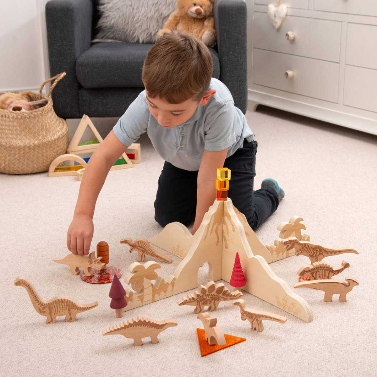 Jurassic Discovery Dividers – Baby Toys & Activity Equipment for children, available at Learning Bugs UK