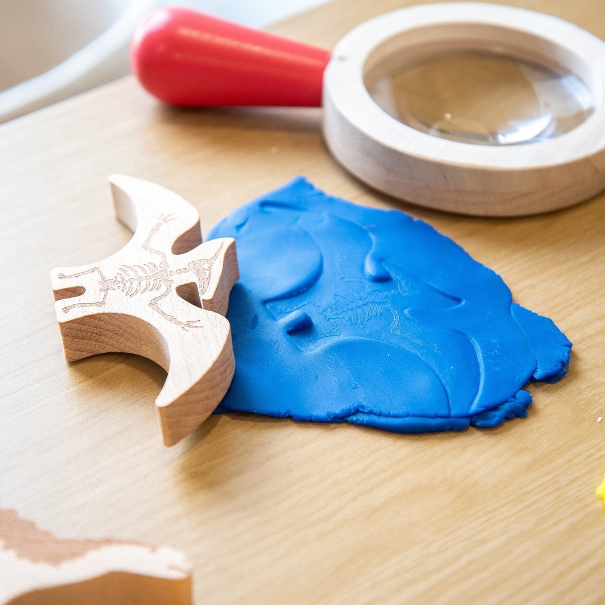 Wooden Dinosaur Blocks – Baby Toys & Activity Equipment for children, available at Learning Bugs UK