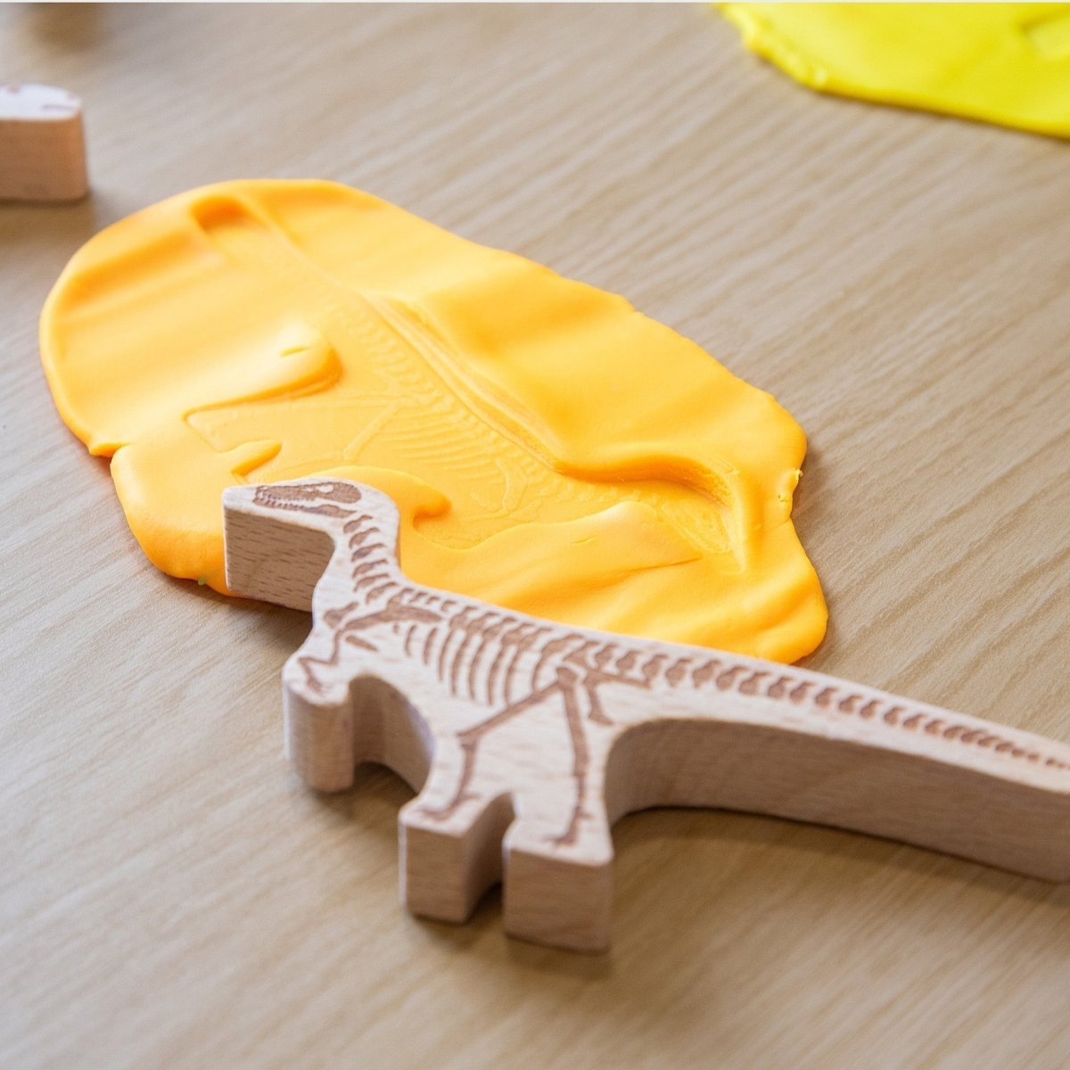Wooden Dinosaur Blocks – Baby Toys & Activity Equipment for children, available at Learning Bugs UK