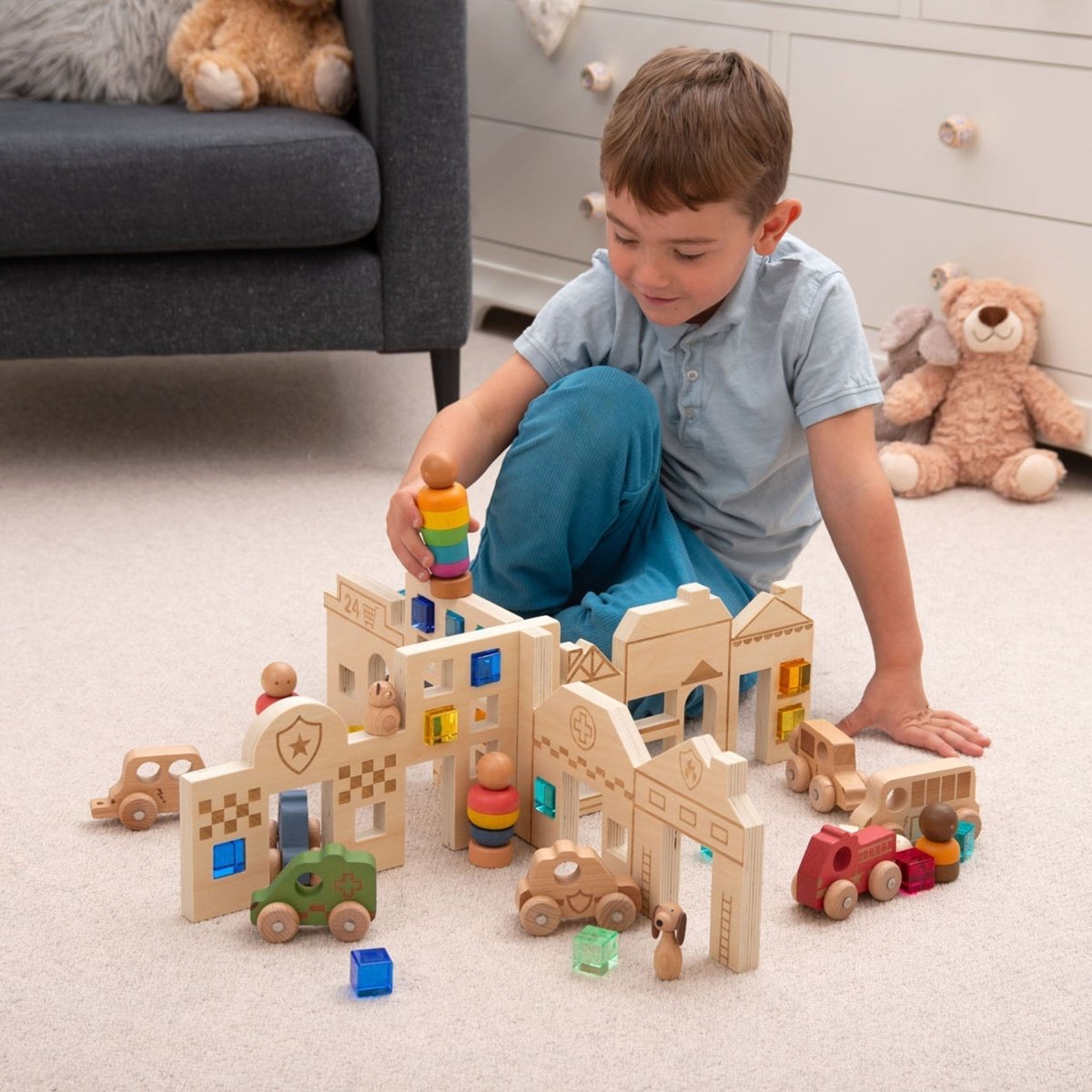 Town Discovery Dividers – Baby Toys & Activity Equipment for children, available at Learning Bugs UK