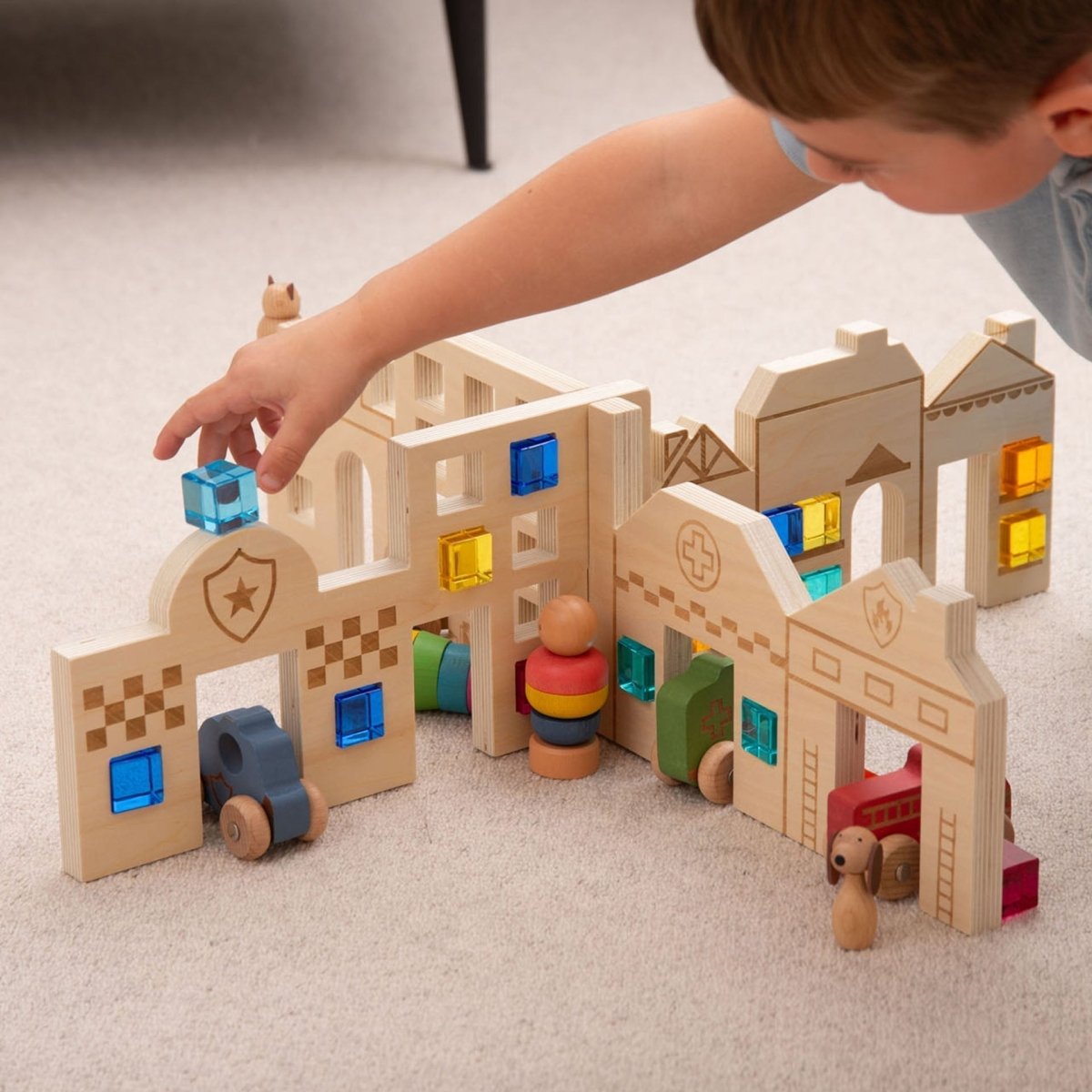 Town Discovery Dividers – Baby Toys & Activity Equipment for children, available at Learning Bugs UK