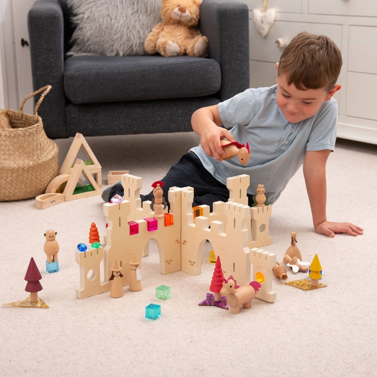Castle Discovery Dividers – Baby Toys & Activity Equipment for children, available at Learning Bugs UK