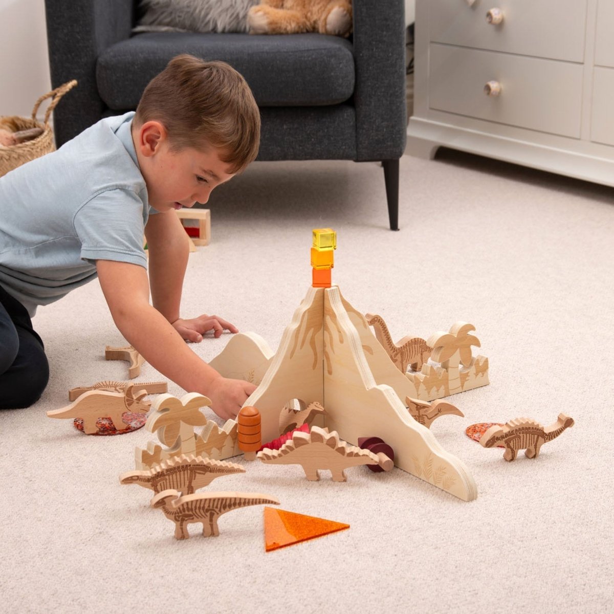 Jurassic Discovery Dividers – Baby Toys & Activity Equipment for children, available at Learning Bugs UK