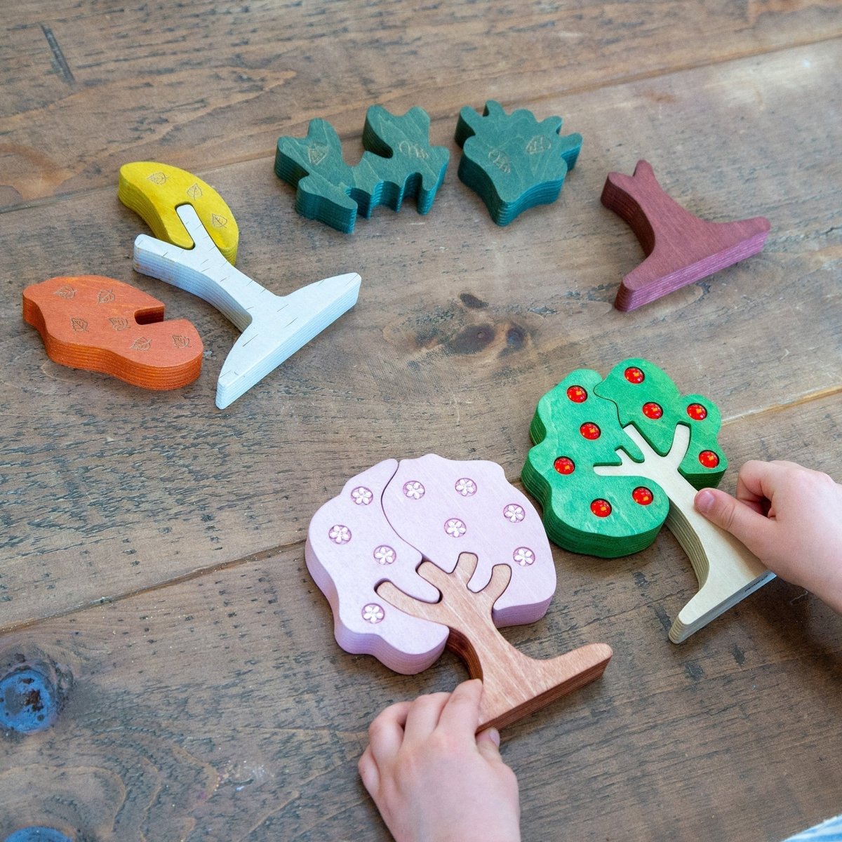 Seasonal Gem Trees – Baby Toys & Activity Equipment for children, available at Learning Bugs UK