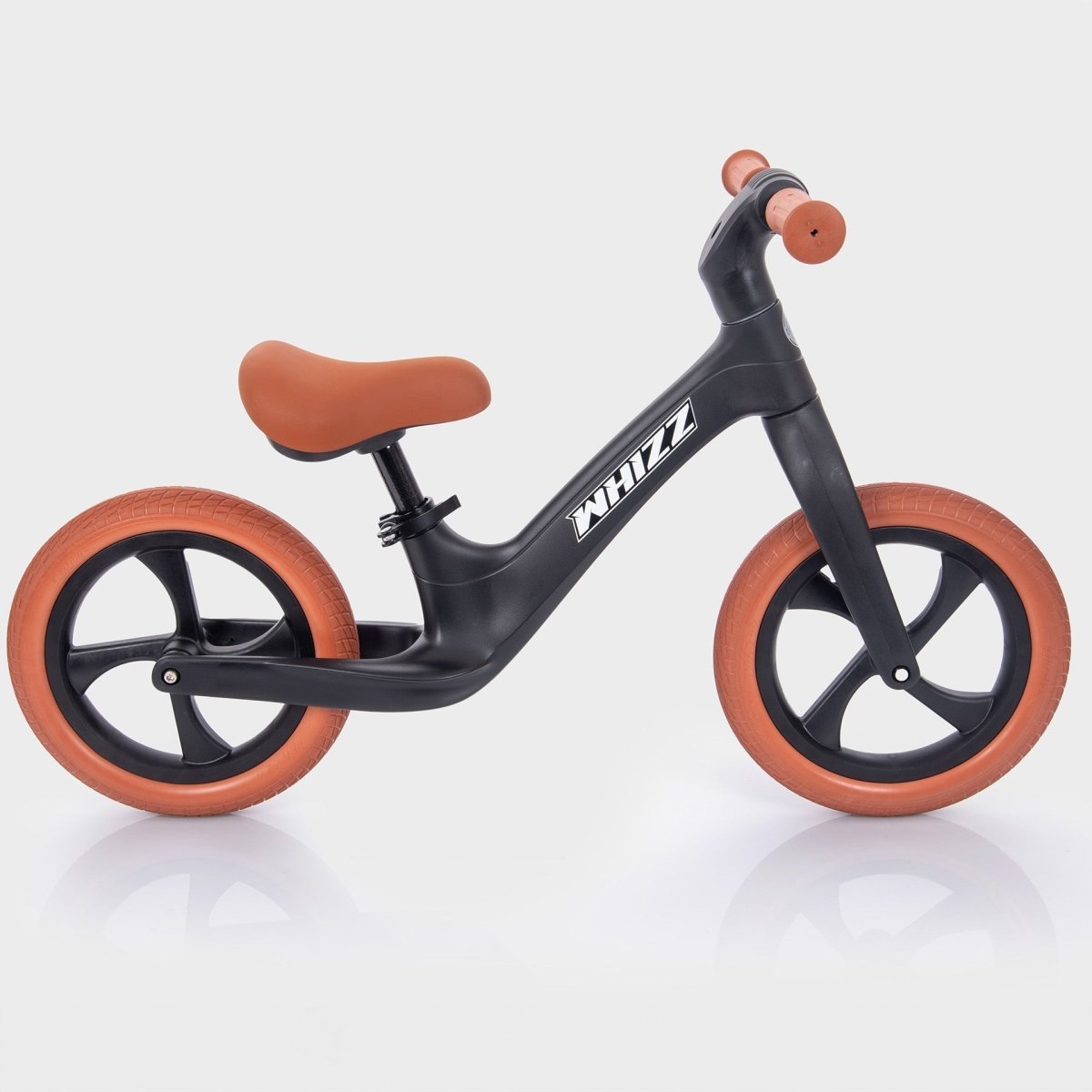 Whizz Balance Bike - Black – Baby Toys & Activity Equipment for children, available at Learning Bugs UK