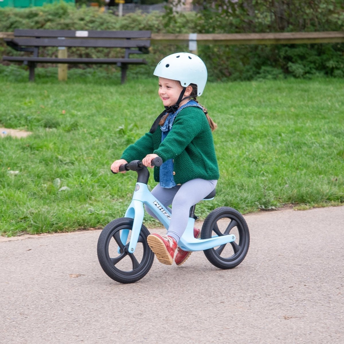 Whizz Balance Bike - Blue – Baby Toys & Activity Equipment for children, available at Learning Bugs UK