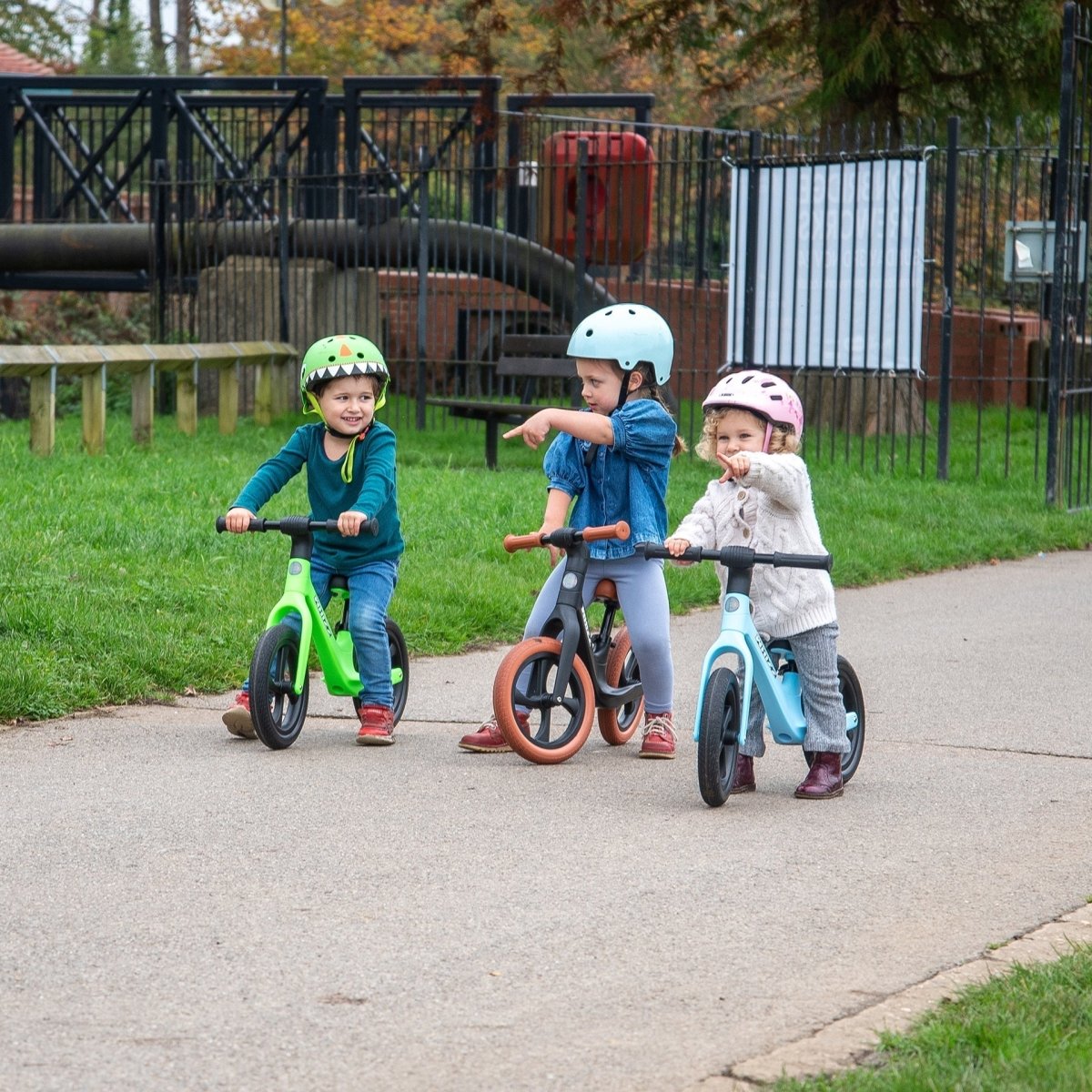 Whizz Balance Bike - Blue – Baby Toys & Activity Equipment for children, available at Learning Bugs UK