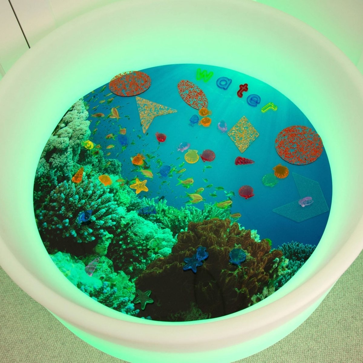 Discovery Glow Water Table – Baby Toys & Activity Equipment for children, available at Learning Bugs UK