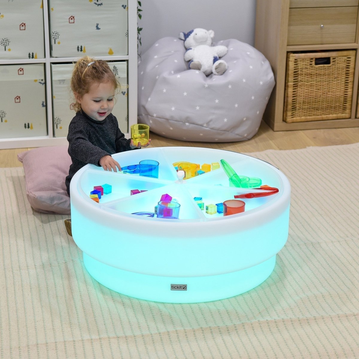 Discovery Glow Low Table – Baby Toys & Activity Equipment for children, available at Learning Bugs UK