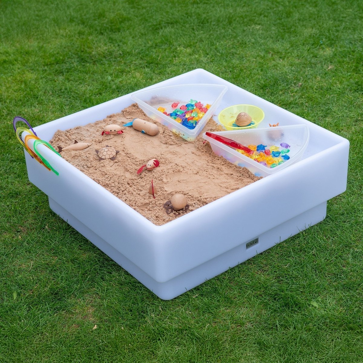 Discovery Glow Square Table – Baby Toys & Activity Equipment for children, available at Learning Bugs UK