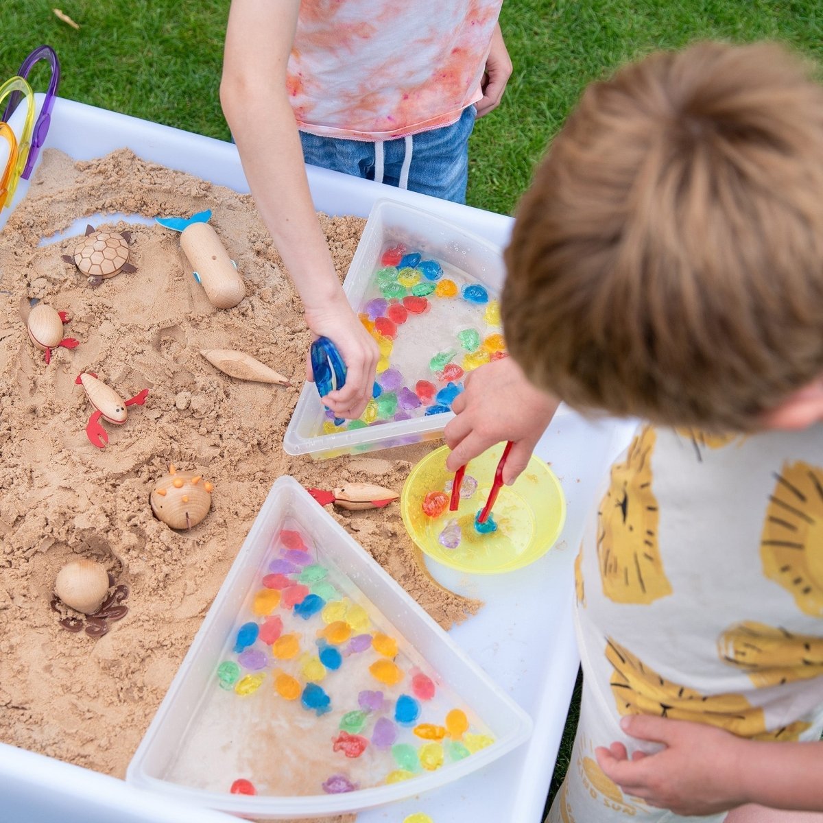 Discovery Glow Square Table – Baby Toys & Activity Equipment for children, available at Learning Bugs UK