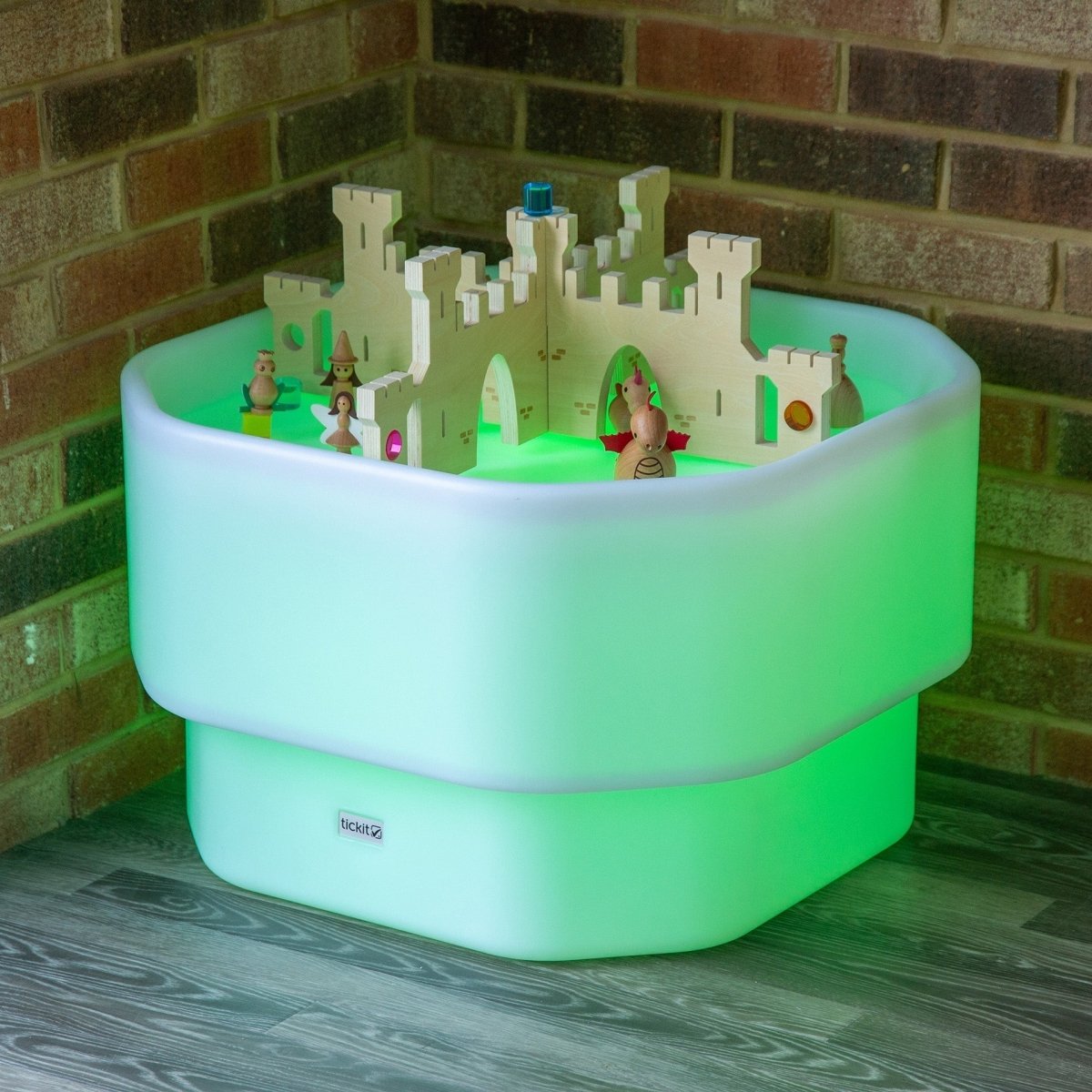 Discovery Glow Mini Tuff Table – Baby Toys & Activity Equipment for children, available at Learning Bugs UK