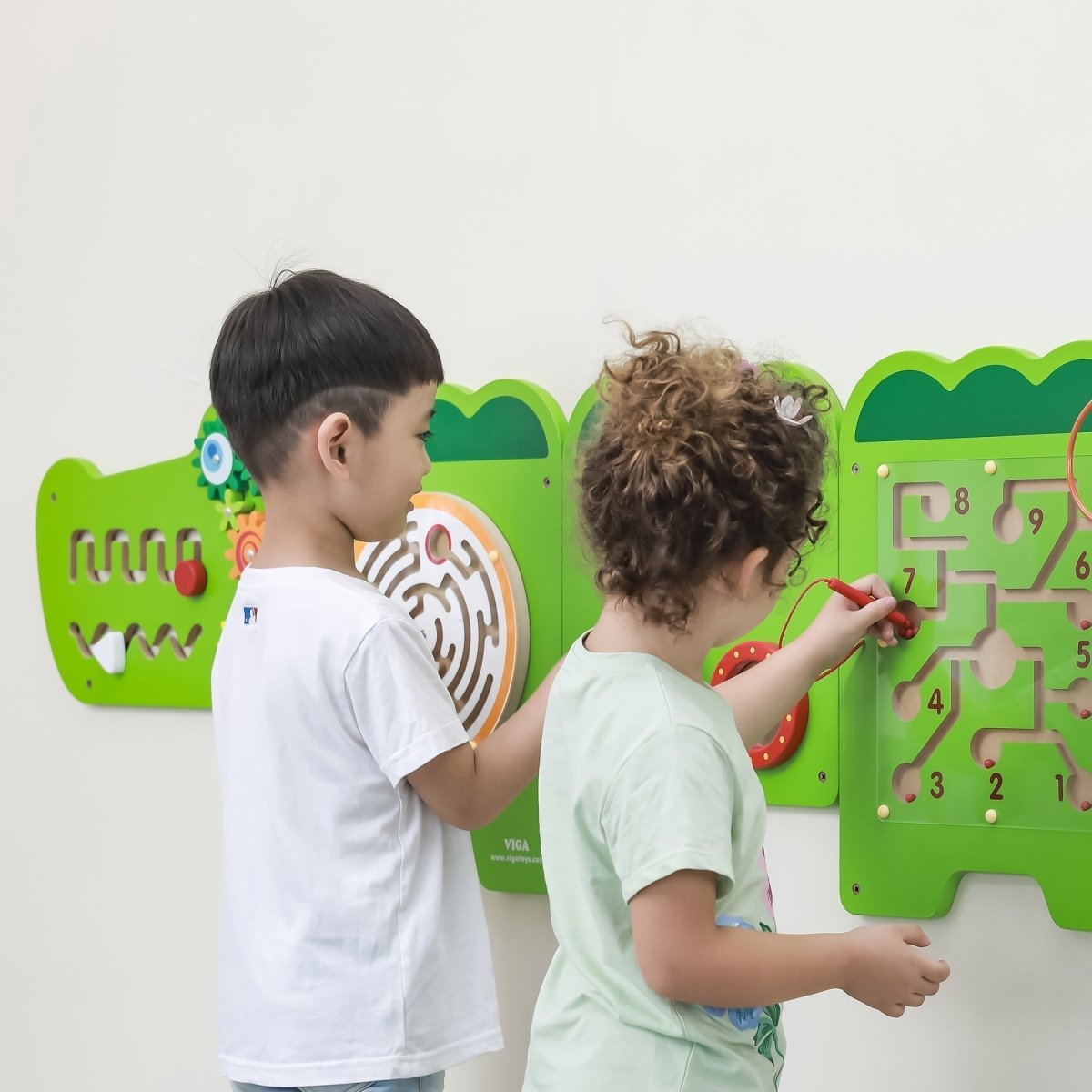 Crocodile Activity Wall Panels – Baby Toys & Activity Equipment for children, available at Learning Bugs UK