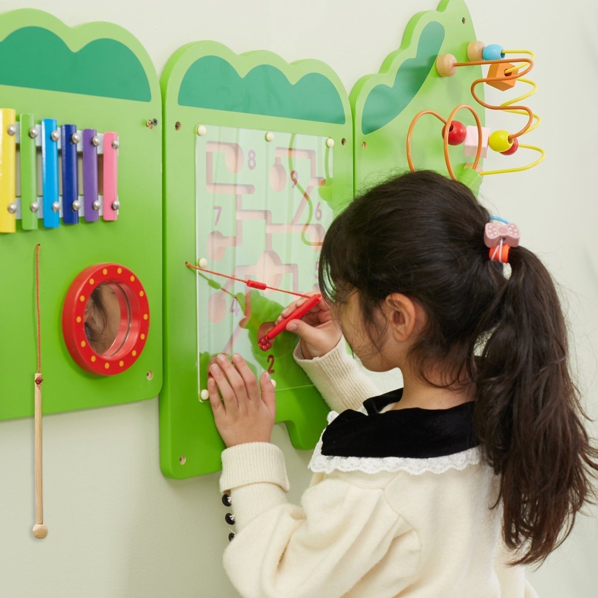Crocodile Activity Wall Panels – Baby Toys & Activity Equipment for children, available at Learning Bugs UK