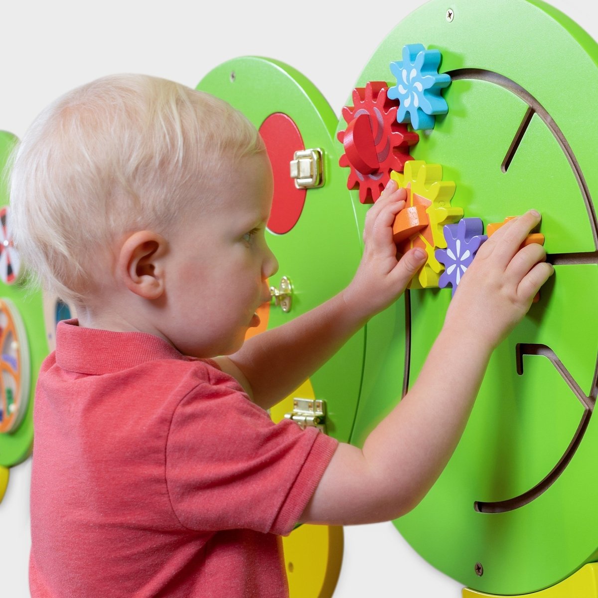 Caterpillar Activity Wall Panels – Baby Toys & Activity Equipment for children, available at Learning Bugs UK