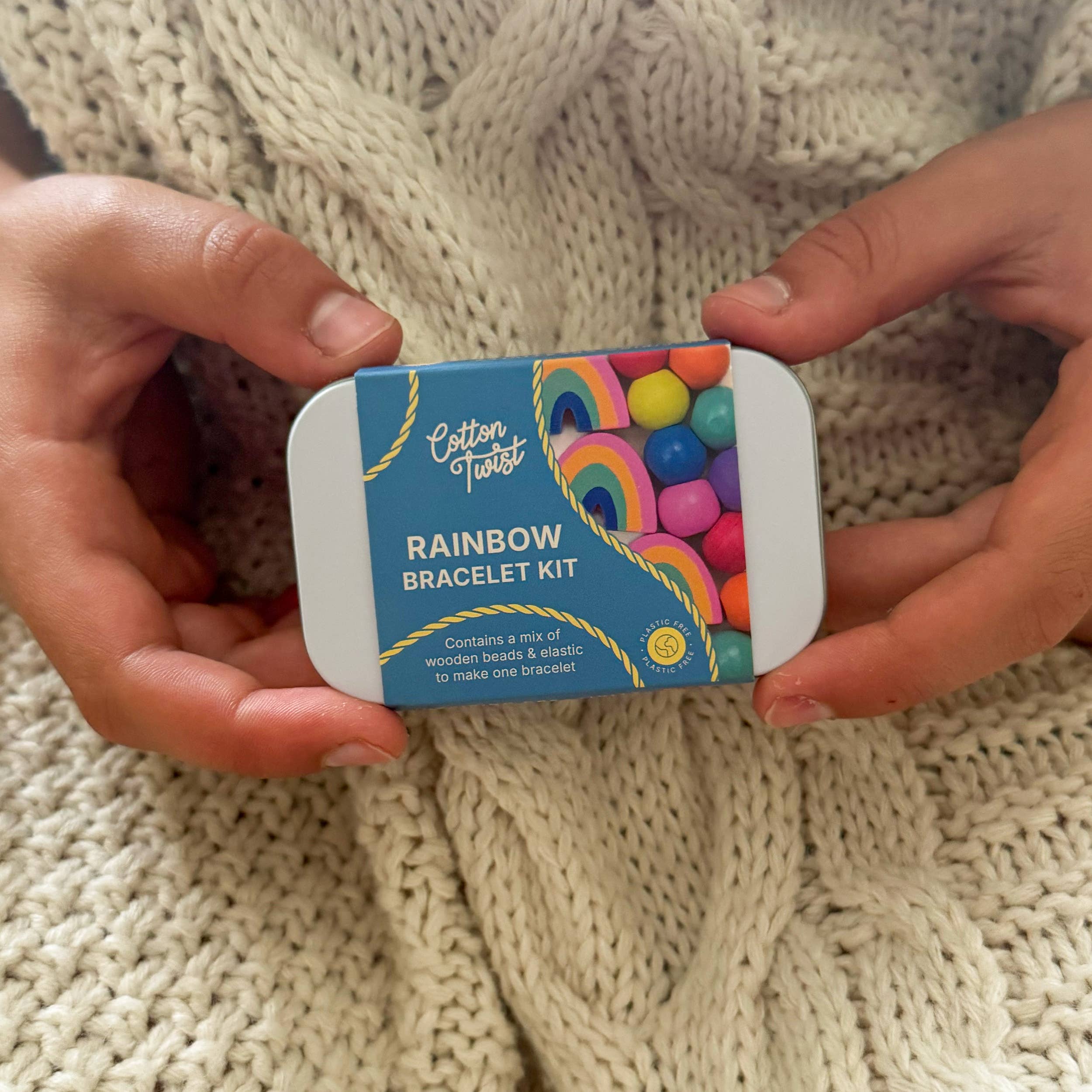 Buy Rainbow Bracelet Gift Kit | Art and Craft Box for kids by Learning Bugs UK