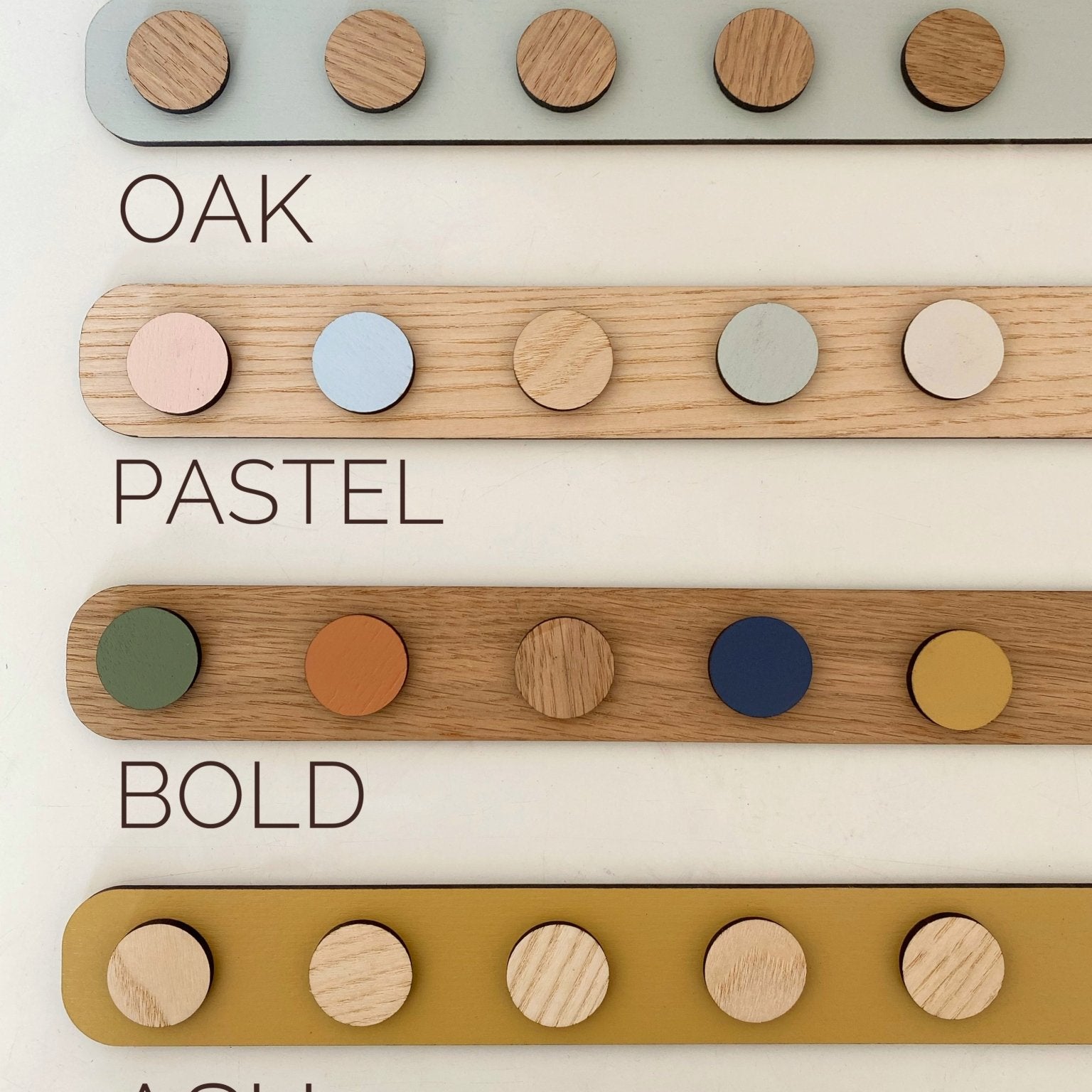 Buy The Art Display Bar - Straight - Ash | Wall Hangings / Display for kids by Learning Bugs UK