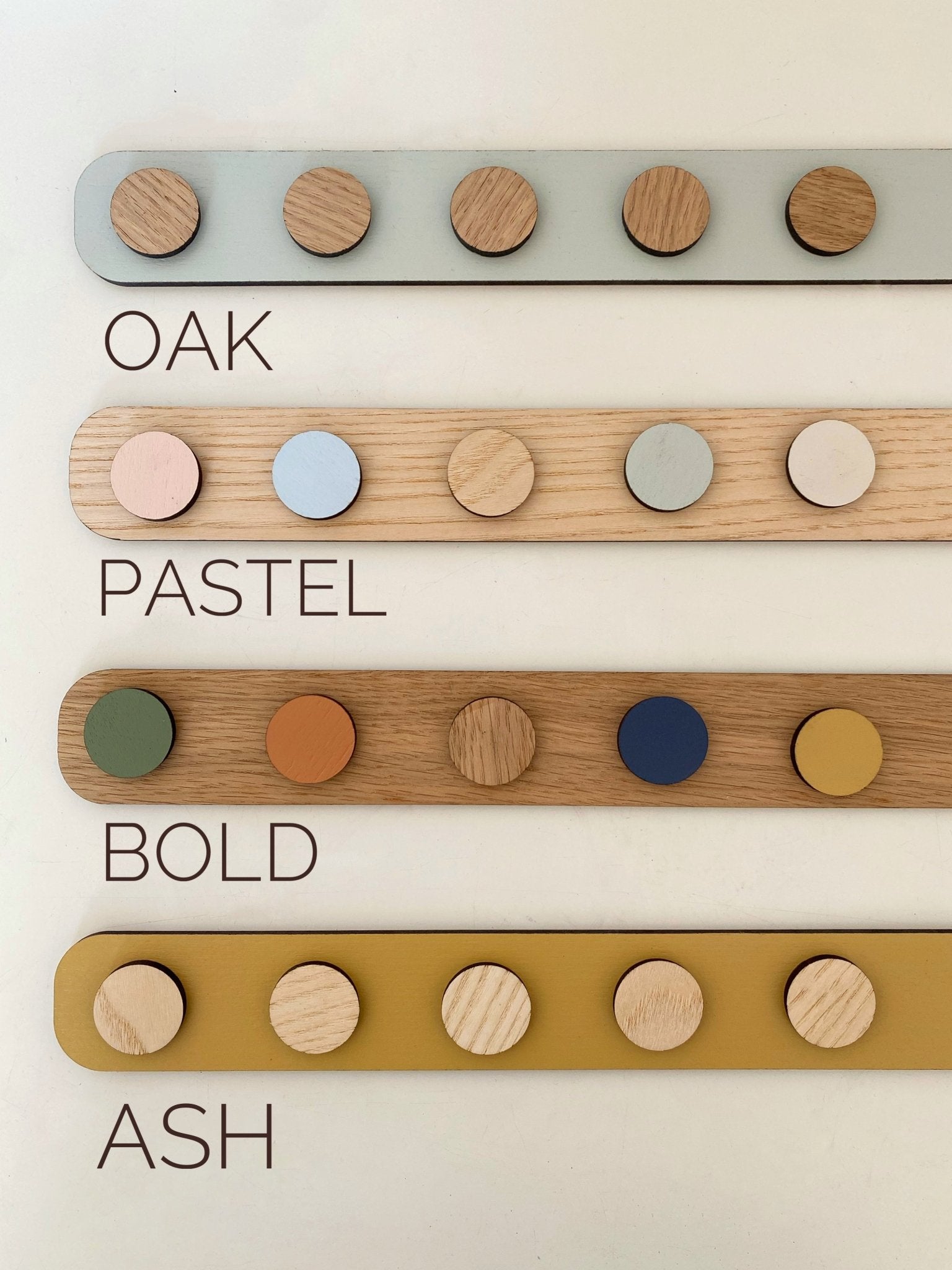 Buy The Art Display Bar - Straight - Ash | Wall Hangings / Display for kids by Learning Bugs UK