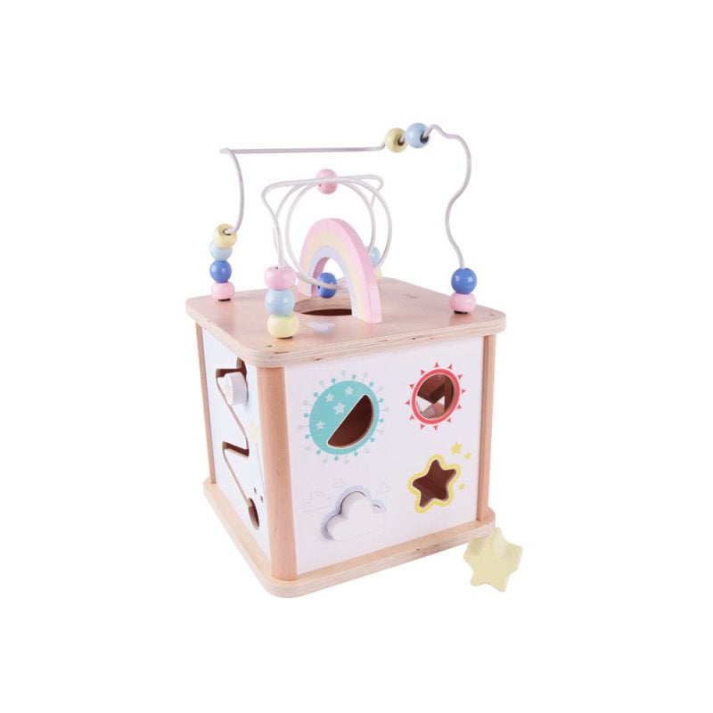 Classic World Dream Activity Cube by Classic World Toys - Learning Bugs UK