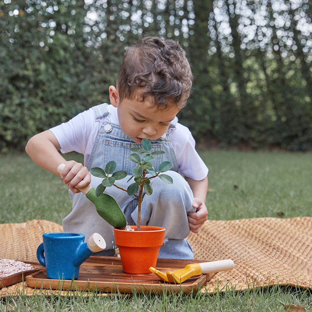 PlanToys Gardening Set – Active Play for children, available at Learning Bugs UK