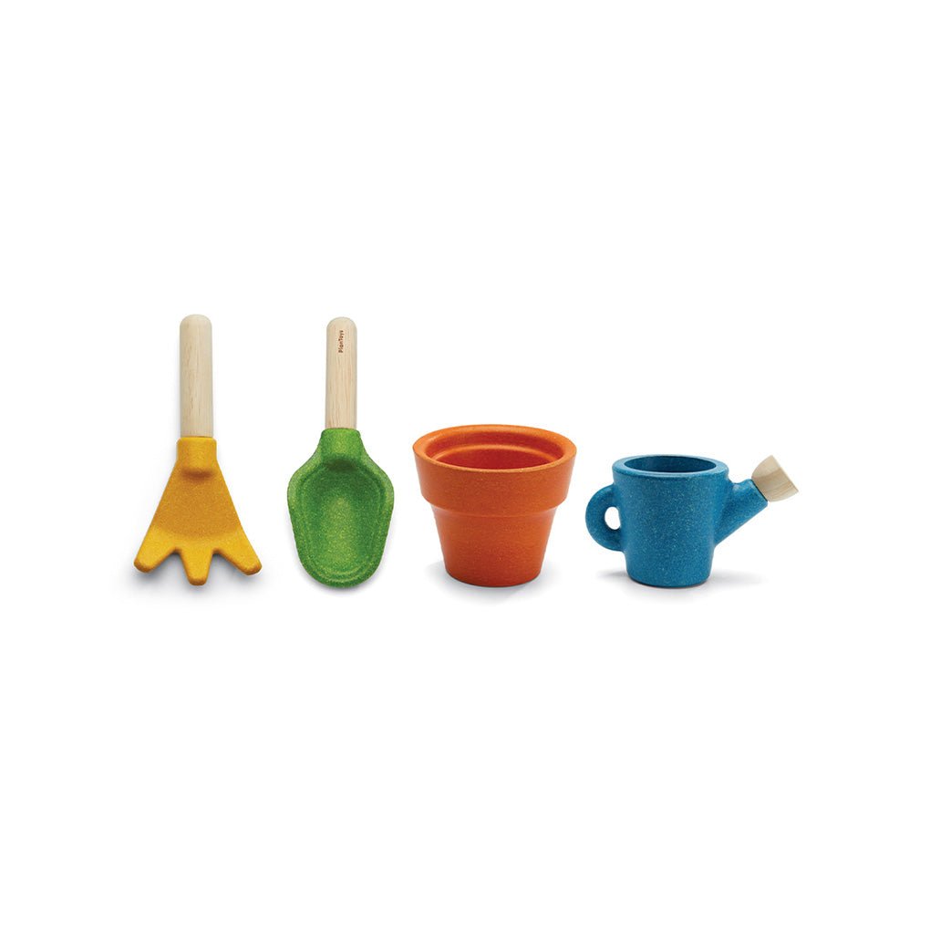 PlanToys Gardening Set – Active Play for children, available at Learning Bugs UK