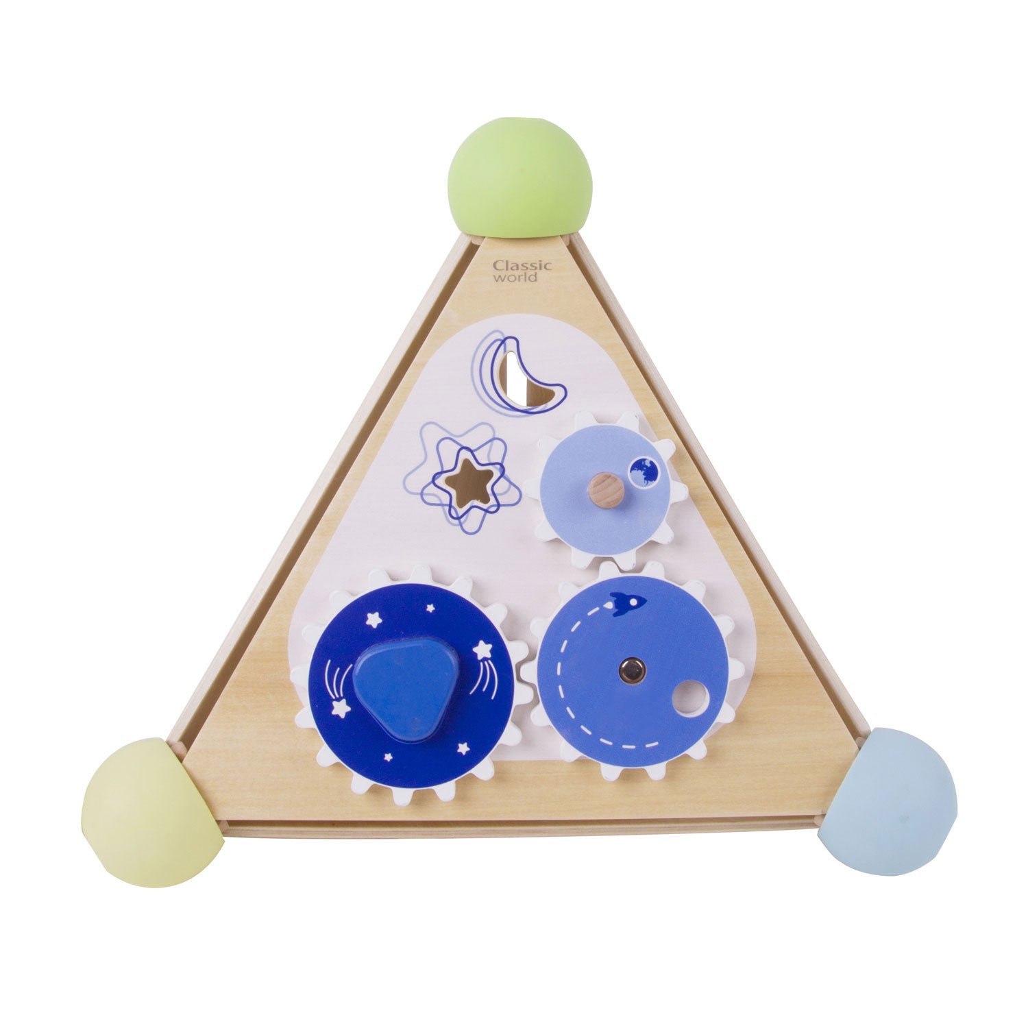 Classic World Pyramid Activity Box by Classic World Toys - Learning Bugs UK