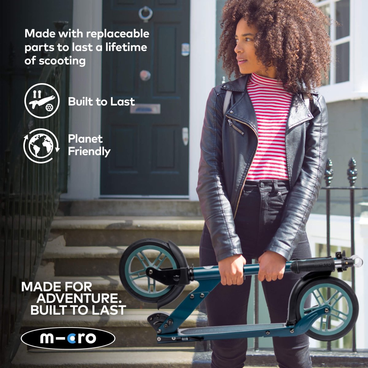 Micro Classic Nanogrid Wheel Scooter – for children, available at Learning Bugs UK